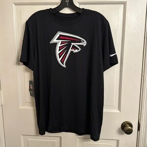 NWT Nike Tee NFL Falcons Black Shirt size Large